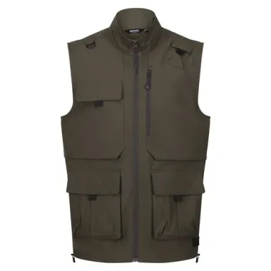 REGATTA CHALECO TRAVEL VERDE HOMBRE DELANTERA,ARISTARUN