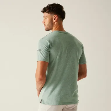 REGATTA BENLIE CAMISETA MANGA CORTA HOMBRE, ARISTARUN, ESPALDA MODELO