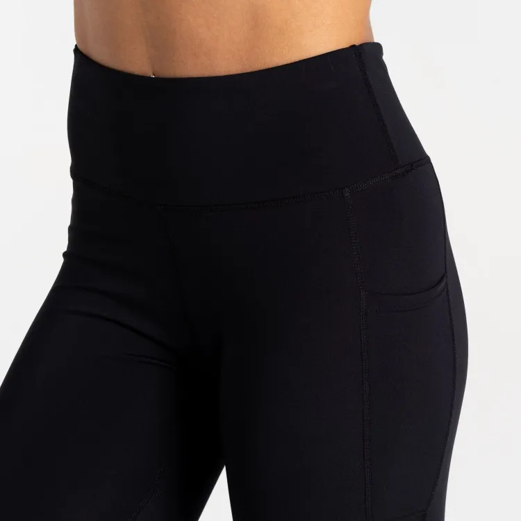 DARE2B INFLUENTIAL 3/4 MALLA NEGRA AJUSTE CINTURA, ARISTARUN