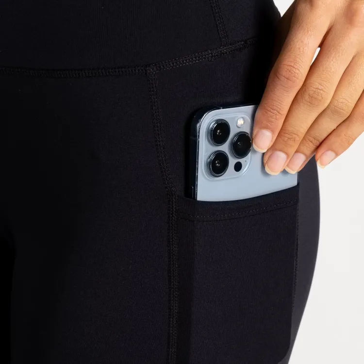 DARE2B INFLUENTIAL 3/4 MALLA NEGRA BOLSILLO LATERAL, ARISTARUN