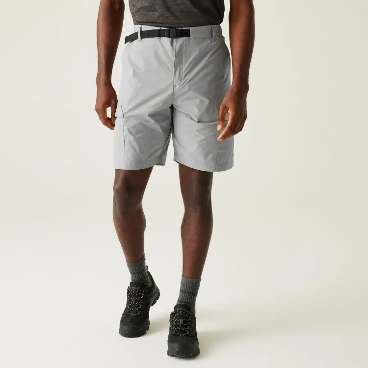 REGATTA PANTALON CORTO SENDERISMO MALLEN  GRIS HOMBRE PORTADA,ARISTARUN