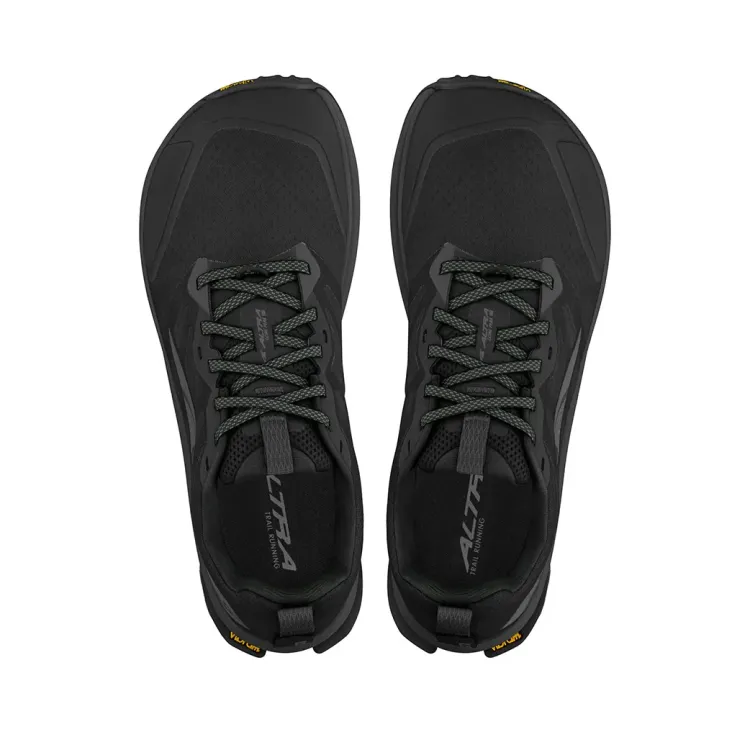 ALTRA LONE PEAK 9+ NEGRA PAR COMPLETO VISTA SUPERIOR, ARISTARUN