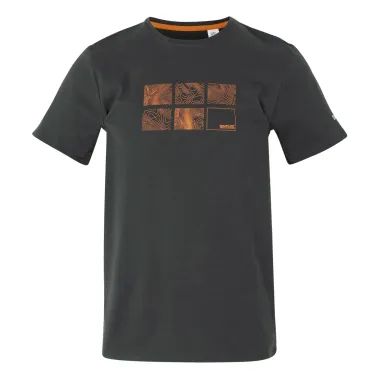 REGATTA CAMISETA MANGA CORTA BREEZED V ASH PORTADA,ARISTARUN