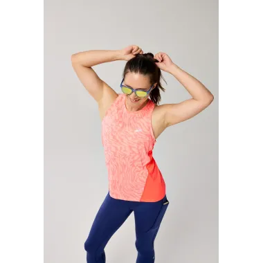 BROOKS CAMISETA DE TIRANTES SPRINT FREE TANK MUJER DELANTERA,ARISTARUN