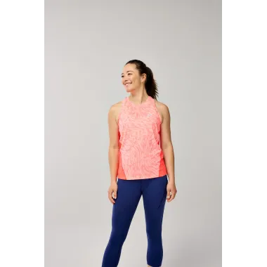 BROOKS CAMISETA DE TIRANTES SPRINT FREE TANK MUJER FRONTAL,ARISTARUN