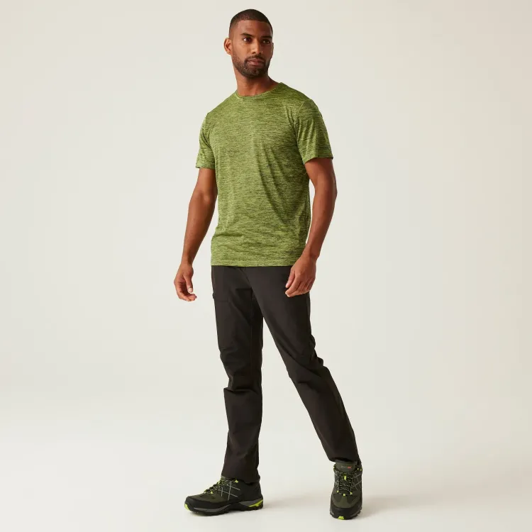 REGATTA CAMISETA DE MANGA CORTA FINGAL VERDE HOMBRE, ARISTARUN