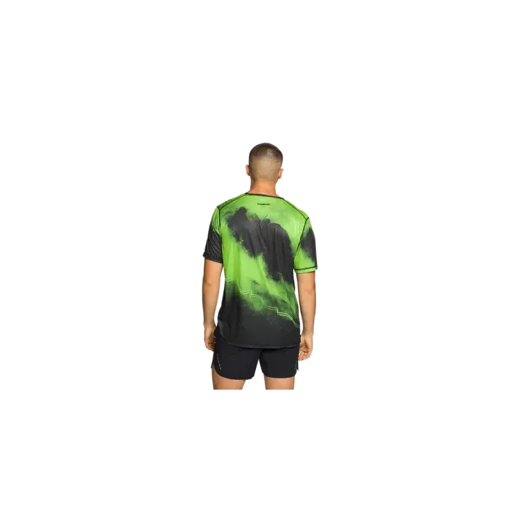TRANGOWORLD CAMISETA MANGA CORTA ELEIX HOMBRE TRASERA MODELO, ARISTARUN
