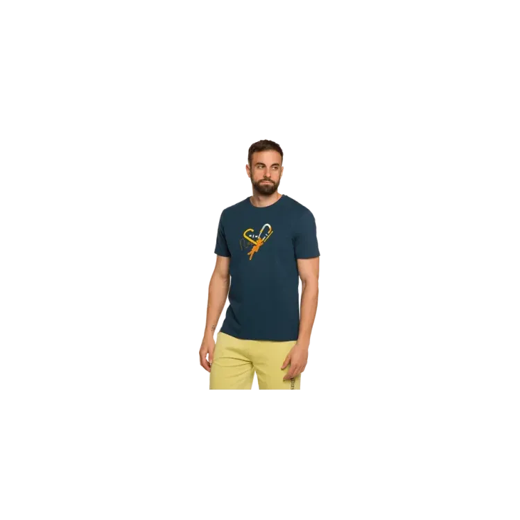 TRANGOWORLD CAMISETA LEDNOCK MANGA CORTA HOMBRE FRONTAL MODELO, ARISTARUN