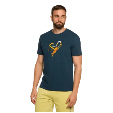 TRANGOWORLD CAMISETA LEDNOCK MANGA CORTA HOMBRE FRONTAL MODELO, ARISTARUN