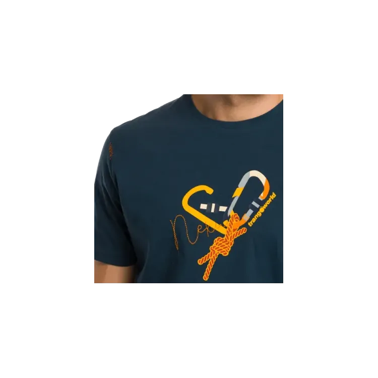 TRANGOWORLD CAMISETA LEDNOCK MANGA CORTA HOMBRE DISEÑO MOSQUETON MODELO, ARISTARUN