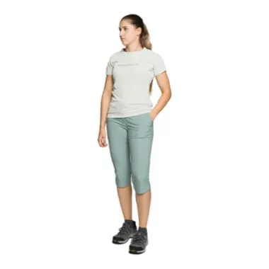 TRANGOWORLD CAMISETA DE MANGA CORTA DEMBA MUJER DELANTERA,ARISTARUN