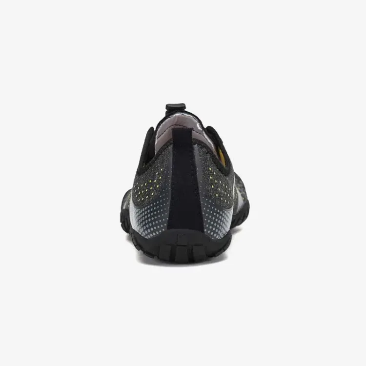 SAGUARO FAST I ZAPATILLA BAREFOOT UNISEX NEGRO TRASERA,ARISTARUN
