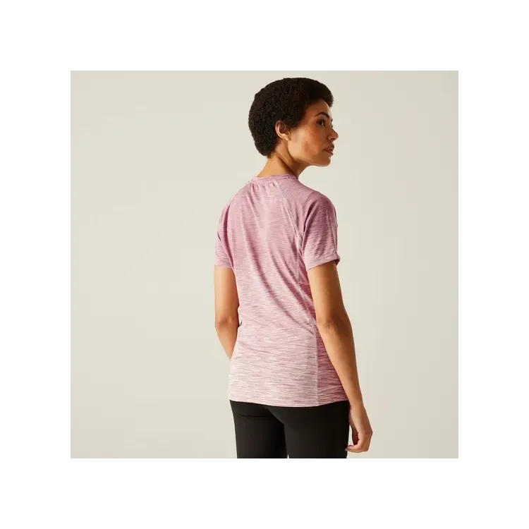REGATTA CAMISETA DE MANGA CORTA LAXLEY ROSA TRASERA,ARISTARUN