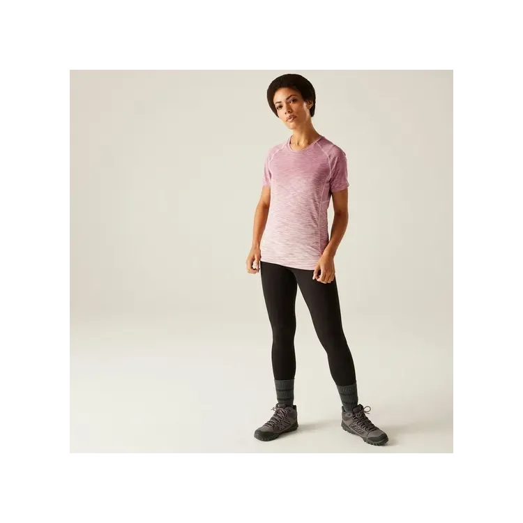 REGATTA CAMISETA DE MANGA CORTA LAXLEY ROSA FRONTAL,ARISTARUN