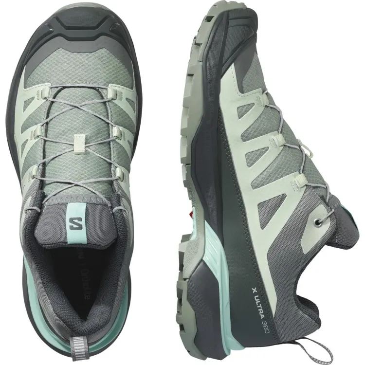 SALOMON X ULTRA 360 MUJER AQUA VISTA SUPERIOR PAR COMPLETO, ARISTARUN