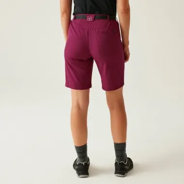 REGATTA PANTALON CORTO DE SEDNERISMO XERT MUJER ROSA TRASERA,ARISTARUN