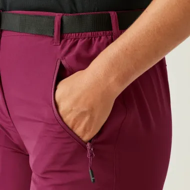 REGATTA PANTALON CORTO DE SEDNERISMO XERT MUJER ROSA BOLSILLO,ARISTARUN
