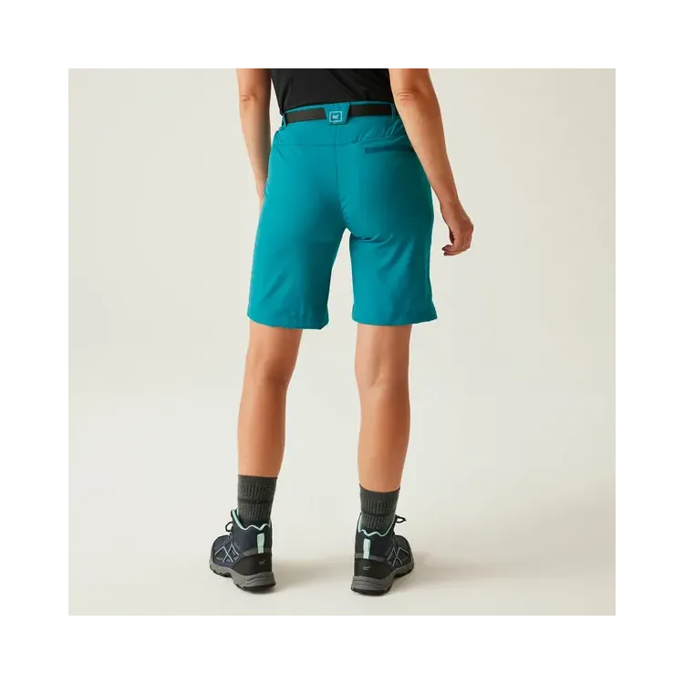 REGATTA PANTALON CORTO DE SEDNERISMO XERT MUJER TURQUESA ANTERIOR,ARISTARUN