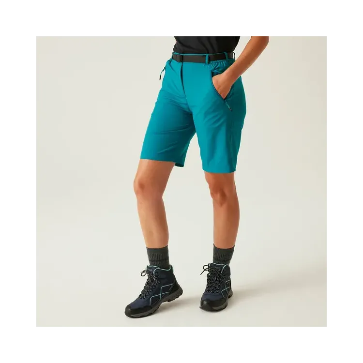 REGATTA PANTALON CORTO DE SEDNERISMO XERT MUJER TURQUESA PORTADA,ARISTARUN