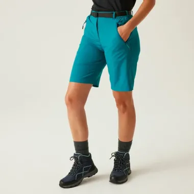 REGATTA PANTALON CORTO DE SEDNERISMO XERT MUJER TURQUESA PORTADA,ARISTARUN