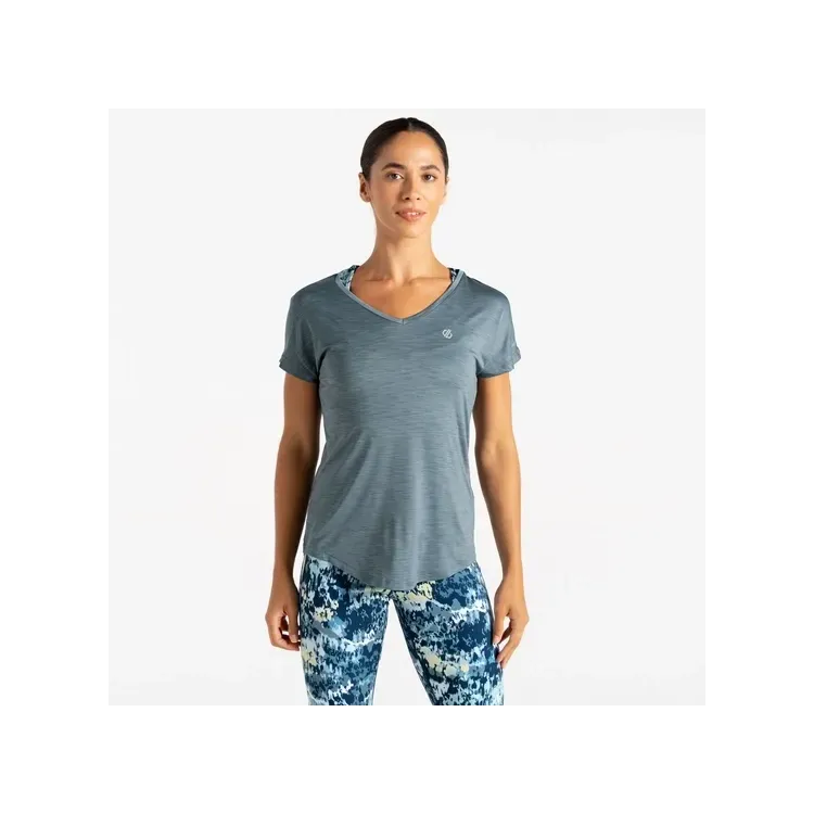 DARE 2B CAMISETA DE MANGA CORTA VIGILANT TEE GREY MUJER PORTADA,ARISTARUN