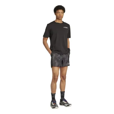 ADIDAS TERREX PANTALON CORTO MULTI LIGHT AOP HOMBRE FRONTAL,ARISTARUN