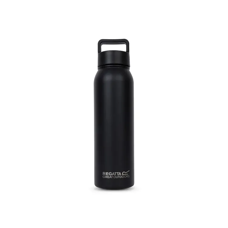 REGATTA BOTELLA TÉRMICA THERMOLATE NEGRO PORTADA,ARISTARUN