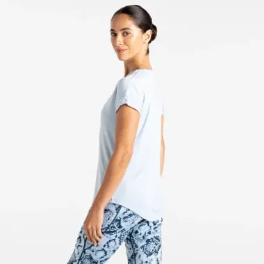 DARE 2B CAMISETA DE MANGA CORTA VIGILANT TEE AQUIFER MUJER LATERAL,ARISTARUN