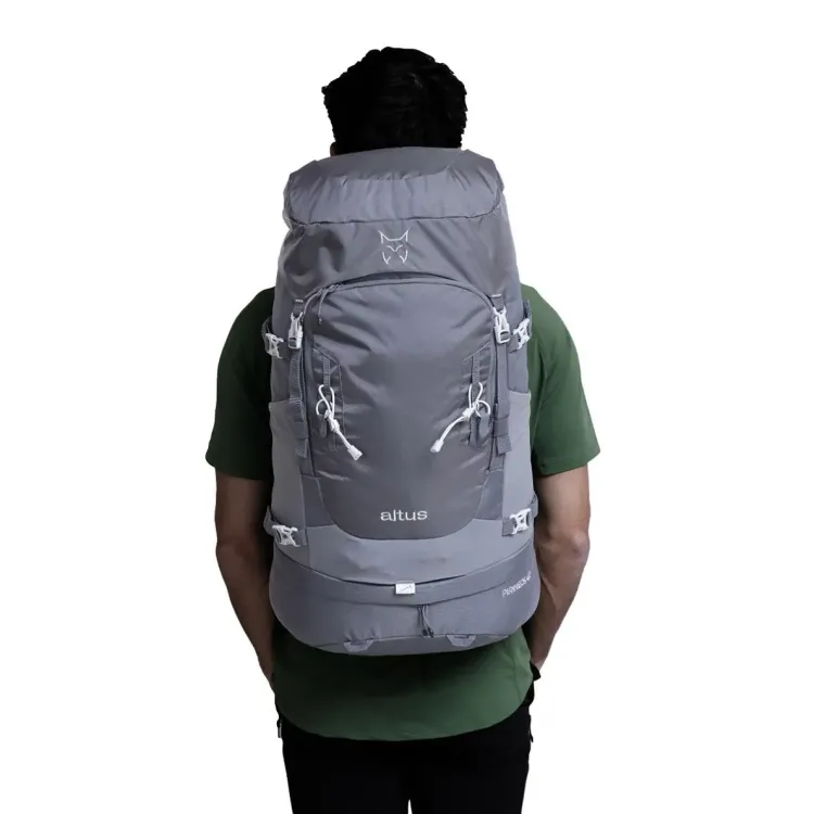 ALTUS MOCHILA PIRINEOS 40L GRIS ESPALDA,ARISTARUN