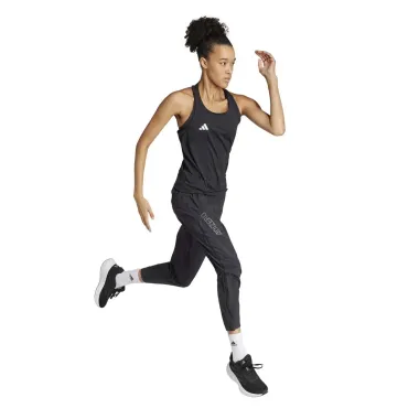 ADIDAS CAMSIETA DE TIRANTES ADIZERO E TANK MUJER NEGRO CORRER,ARISTARUN