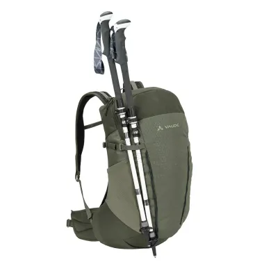 VAUDE MOCHILA AGILE 26 VERDE PORTABASTONES, ARISTARUN