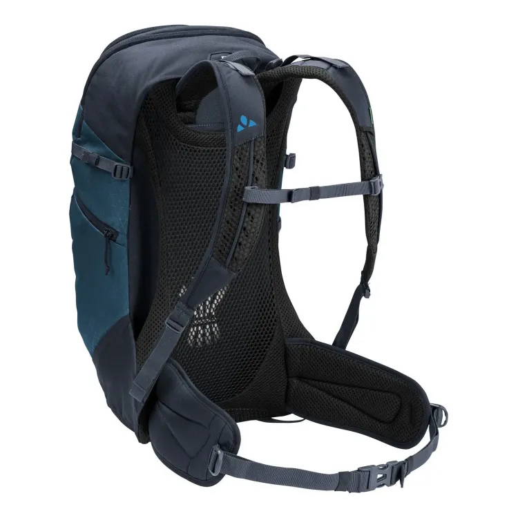 VAUDE MOCHILA AGILE 26 AZUL LATERAL ESPALDA, ARISTARUN