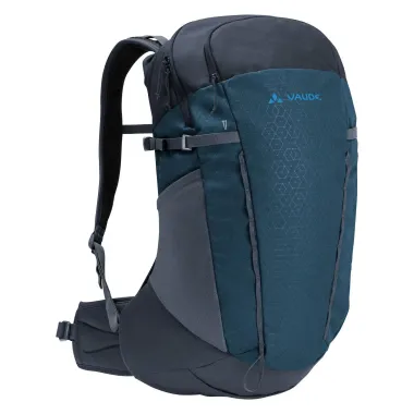 VAUDE MOCHILA AGILE 26 AZUL FRENTE LATERAL, ARISTARUN