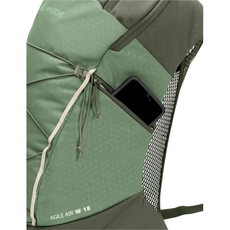 VAUDE MOCHILA PARA MUJER AGILE AIR 18 BOLSILLO, ARISTARUN