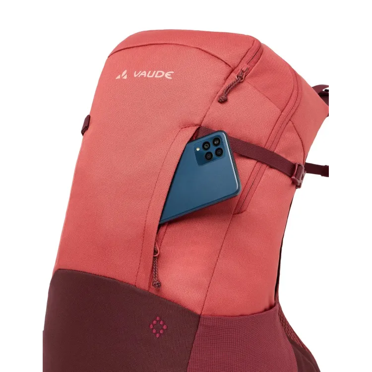 VAUDE MOCHILA MUJER SKOMER ZIP 22L ROJO BOLSILLO,ARISTARUN
