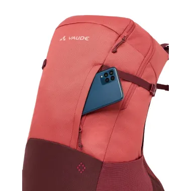 VAUDE MOCHILA MUJER SKOMER ZIP 22L ROJO BOLSILLO,ARISTARUN