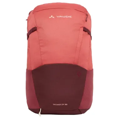 VAUDE MOCHILA MUJER SKOMER ZIP 22L ROJO FRONTAL,ARISTARUN