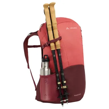VAUDE MOCHILA MUJER SKOMER ZIP 22L ROJO BASTONES,ARISTARUN