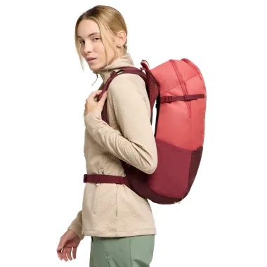 VAUDE MOCHILA MUJER SKOMER ZIP 22L ROJO LATERAL,ARISTARUN