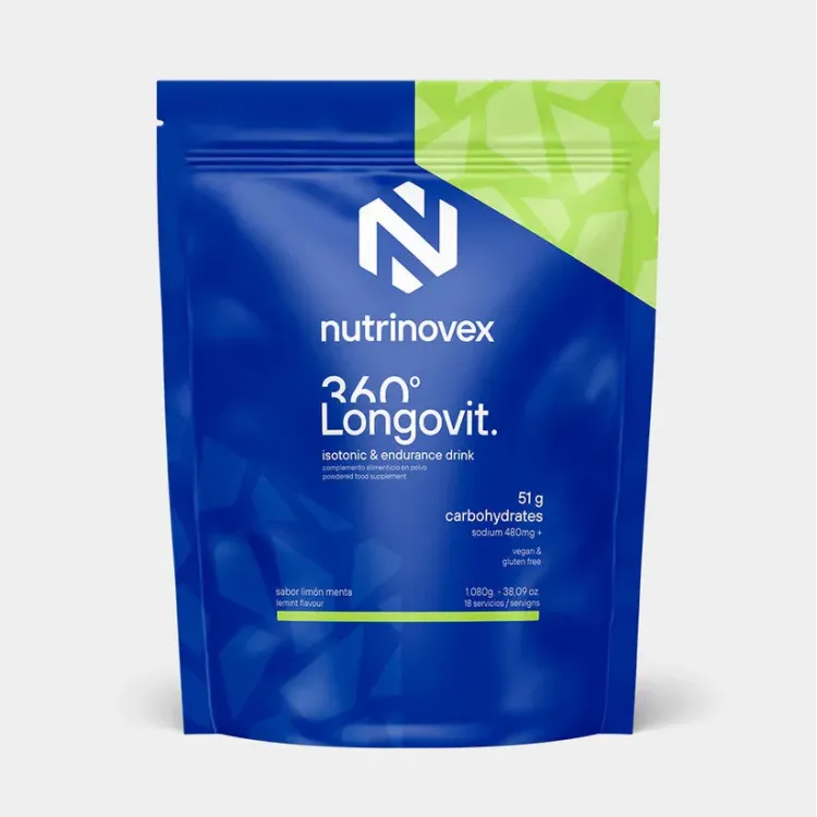 NUTRINOVEX LONGOVIT 360 DRINK 51g LIMÓN MENTA PORTADA,ARISTARUN