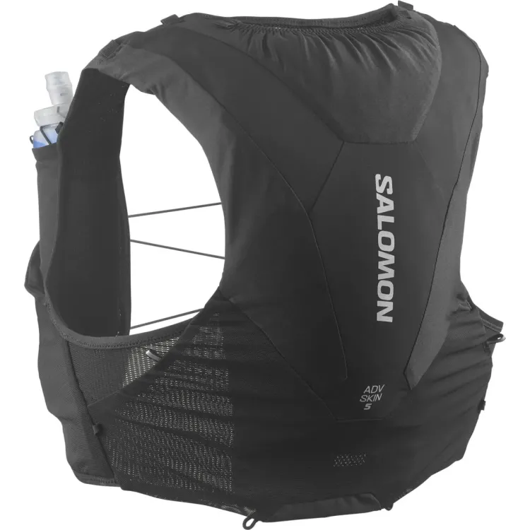 SALOMON ADV SKIN 5 CHALECO TRAIL RUNNING NEGRO PORTADA,ARISTARUN