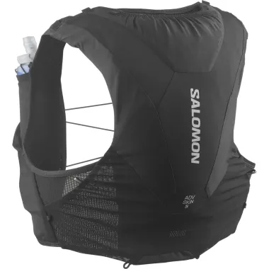 SALOMON ADV SKIN 5 CHALECO TRAIL RUNNING NEGRO PORTADA,ARISTARUN