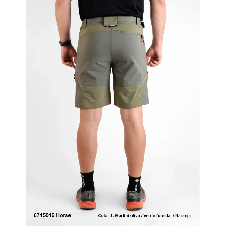 SPHERE PRO PANTALONES SENDERISMO HORSE VERDE HOMBRE TRASERA,ARISTARUN