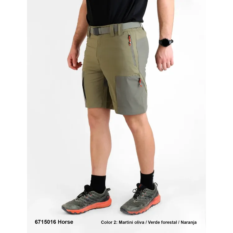 SPHERE PRO PANTALONES SENDERISMO HORSE VERDE HOMBRE LATERAL,ARISTARUN