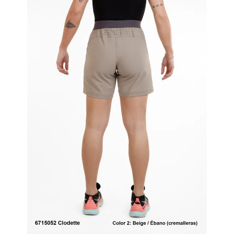 SPHERE PRO PANTALÓN DE SENDERISMO CLODETTE BEIG MUJER TRASERA,ARISTARUN