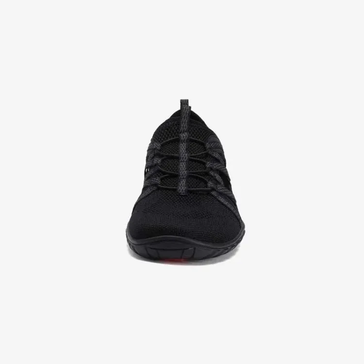 SAGUARO SANDALIA BREEZE II ZAPATILLA BAREFOOT UNISEX NEGRO VISTA FRONTAL,ARISTARUN