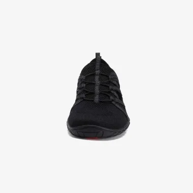 SAGUARO SANDALIA BREEZE II ZAPATILLA BAREFOOT UNISEX NEGRO VISTA FRONTAL,ARISTARUN