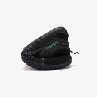 SAGUARO SANDALIA BREEZE II ZAPATILLA BAREFOOT UNISEX NEGRO FLEXIBILIDAD,ARISTARUN