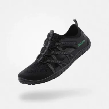 SAGUARO SANDALIA BREEZE II ZAPATILLA BAREFOOT UNISEX NEGRO PORTADA,ARISTARUN