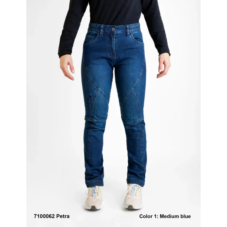 SPHERE PRO PANTALÓN DE ESCALADA PETRA MUJER VISTA FRONTAL,ARISTARUN